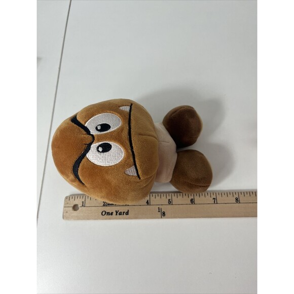 Club Mocchi Mocchi Super Mario Mega Goomba Plush 7” - Picture 7 of 7
